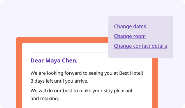 Decrease cancellations preview