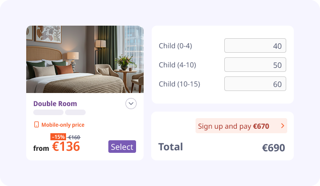Run smart price rates preview