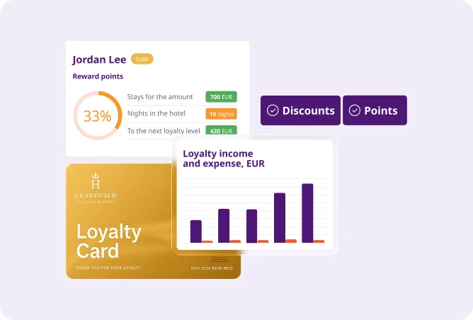 Loyalty Program interface