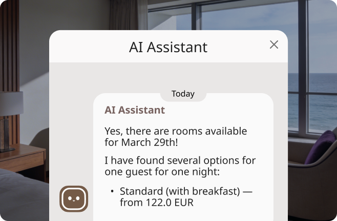 AI Website Assistant preview