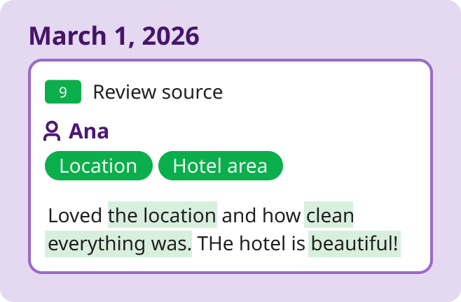 AI Review Analysis preview