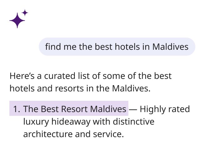 AI Ready Hotel Website preview