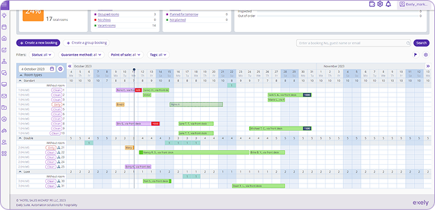 Property Management System interface