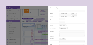 Exely PMS Bookings Management.