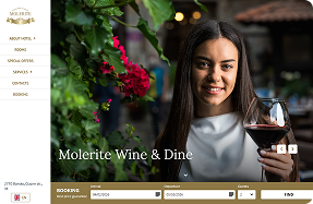 Molerite Wine & Dine Bulgaria website