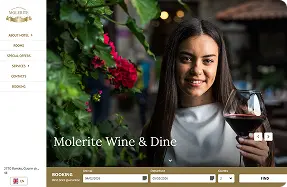 Molerite Wine & Dine Bulgaria website